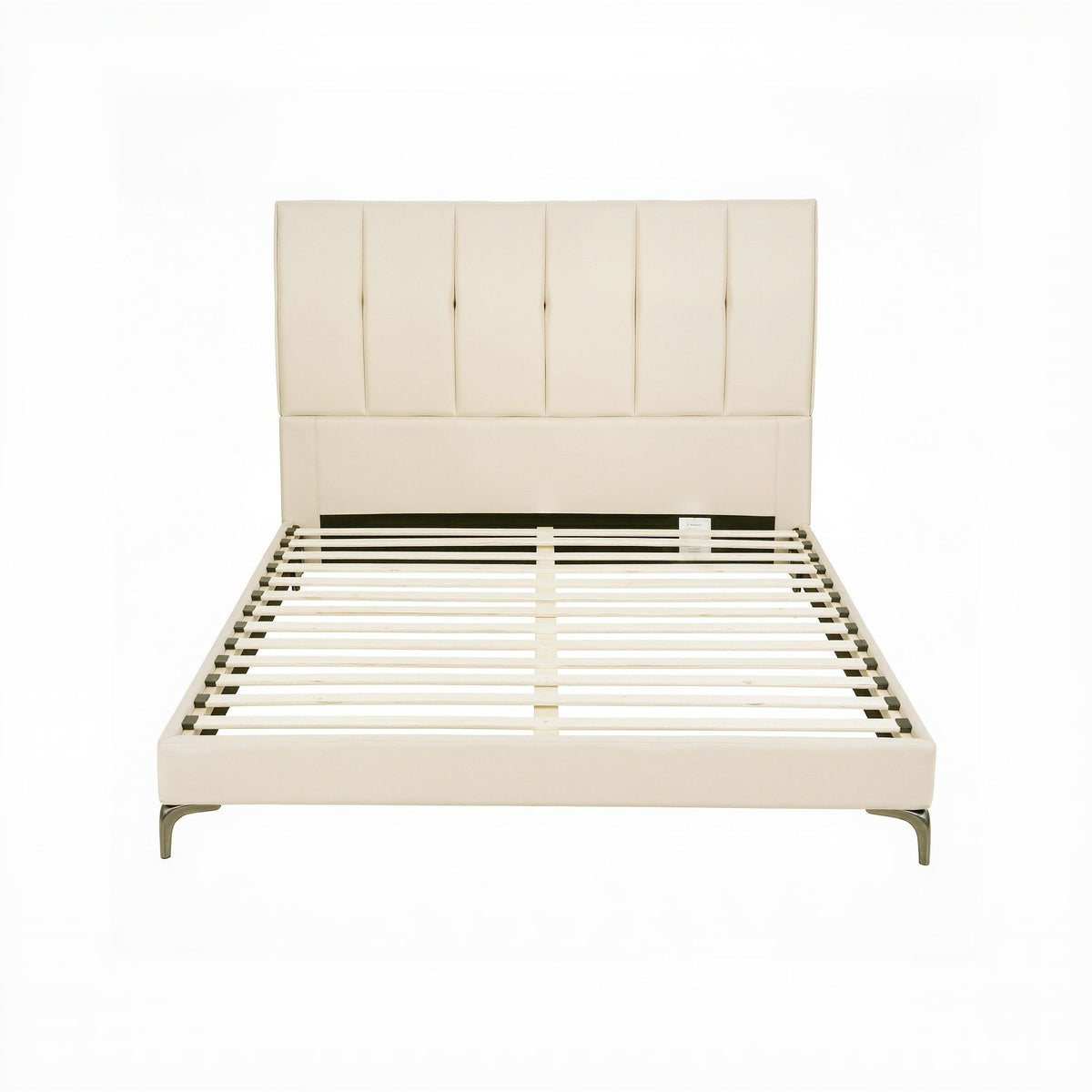 Artiss Queen Bed Frame Upholstered Platform Bed with Tufted Headboard 300kg Support
