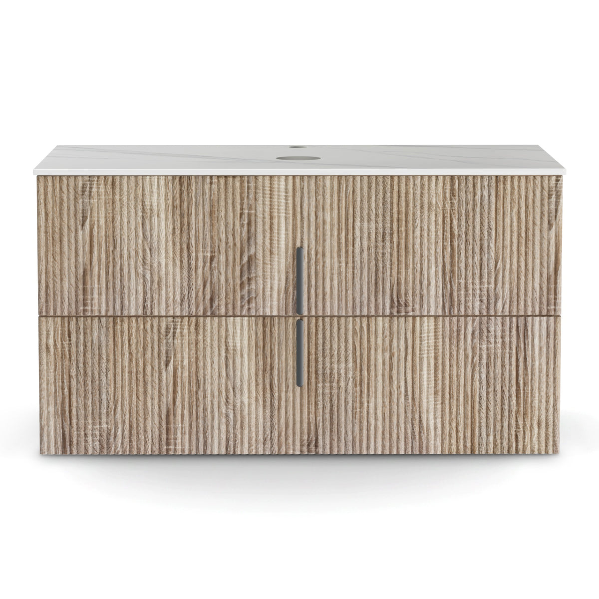 Cefito Vanity Unit 900mm Bathroom Cabinet Storage Wall Hung Timber Front Pine