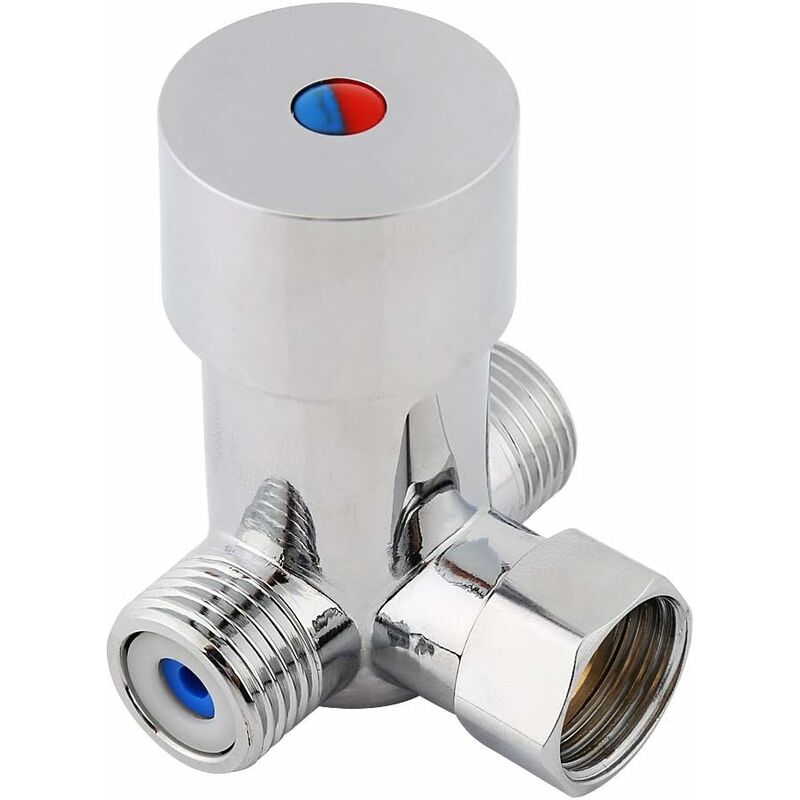 3 Way Mixer Tap - Water Mixer Temperature Control For Automatic Faucet In Bathroom