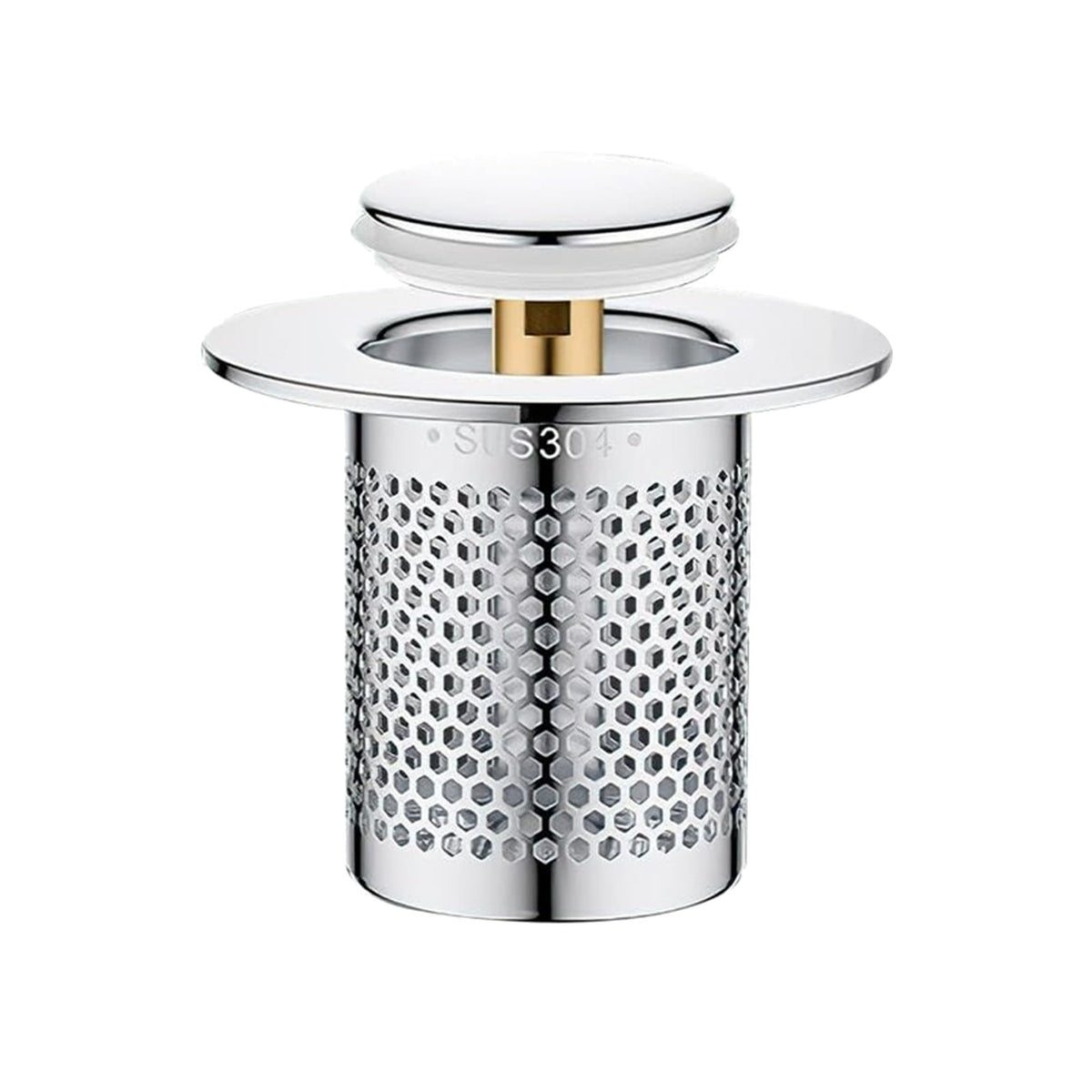 Drain Rack , Stainless Steel Floor Drain Filter 2025 New Bathtub Sink Strainer Up Sink Filter Rustproof Sink Strainer Bathroom Sink Strainer for Kitchen Bathtub A
