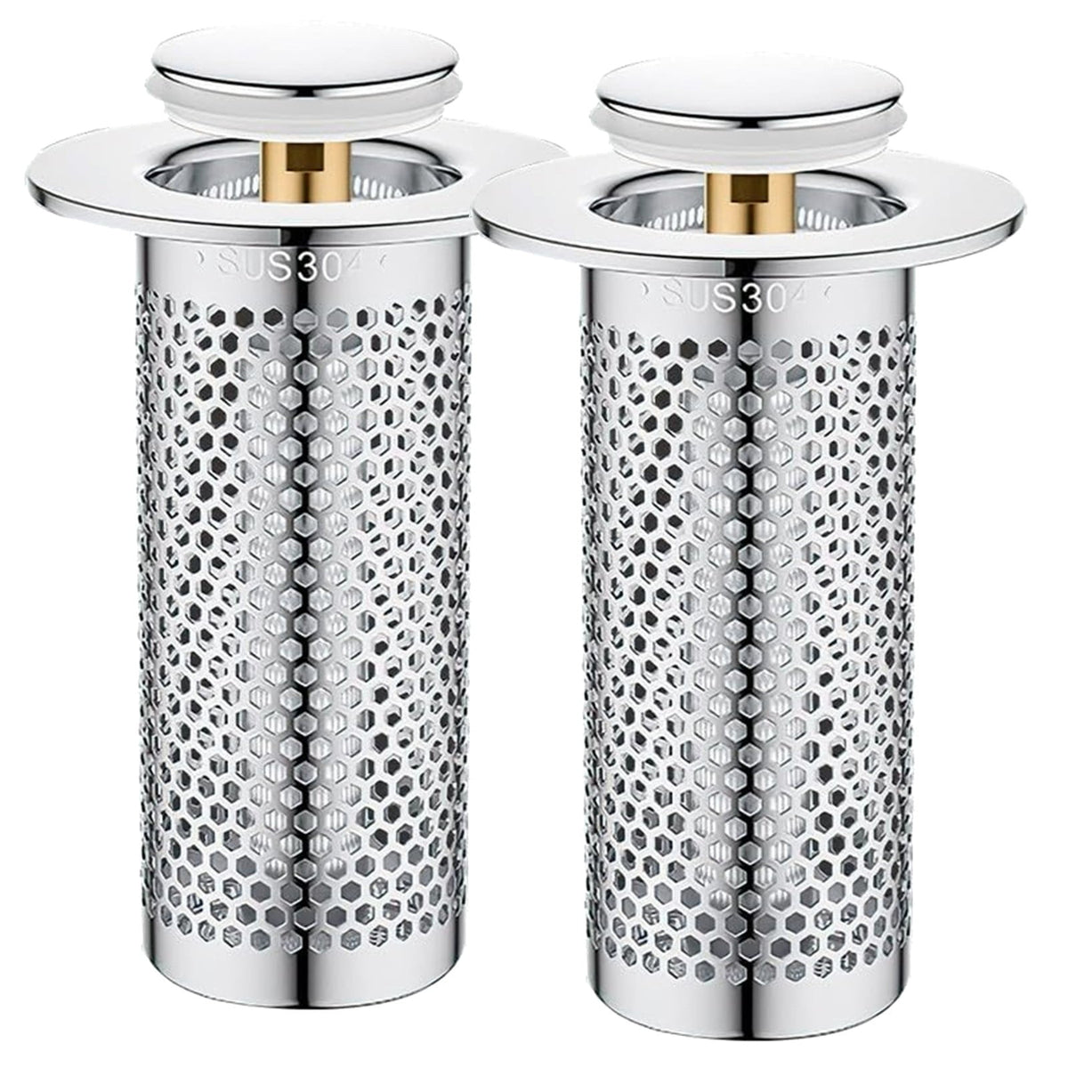 Drain Rack , Stainless Steel Floor Drain Filter 2025 New Bathtub Sink Strainer Up Sink Filter Rustproof Sink Strainer Bathroom Sink Strainer for Kitchen Bathtub D
