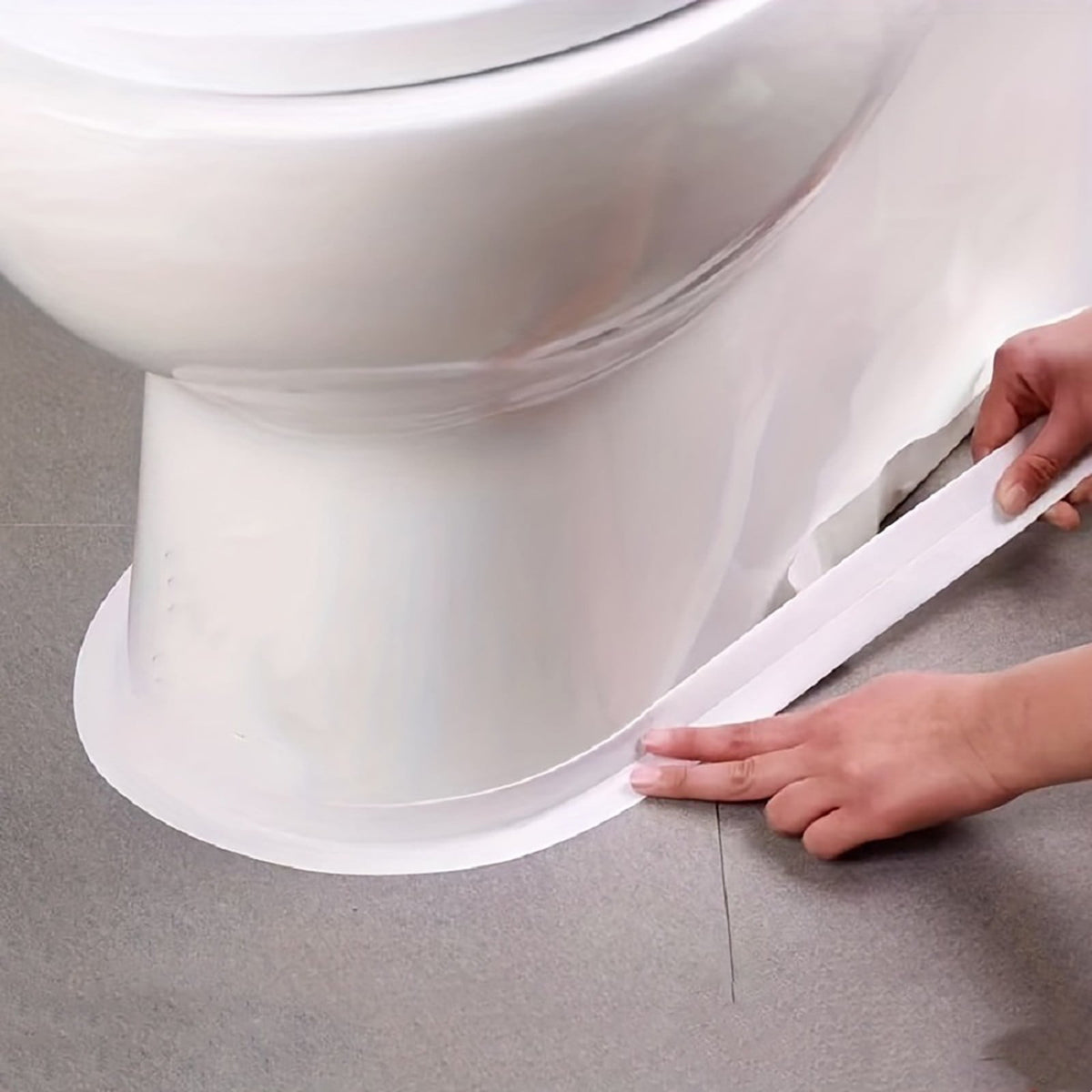 Self-Adhesive Kitchen Sink Bathtub Sealing Tape Sink Sealing Strip, Bathtub Seam Tape, Self-Adhesive Waterproof Tape, Bathroom Toilet Sealer, Countertop Sealing Stickers, Seam Tape(White) White
