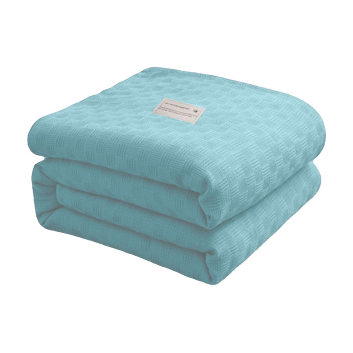 59x39" 100% Cottons Blanket, Soft and Breathable Bed Blanket, Multi-functional Bed Blanket for All Season, Machines Washable Bed Couch for Home Living Room Bedroom Office Travel Green
