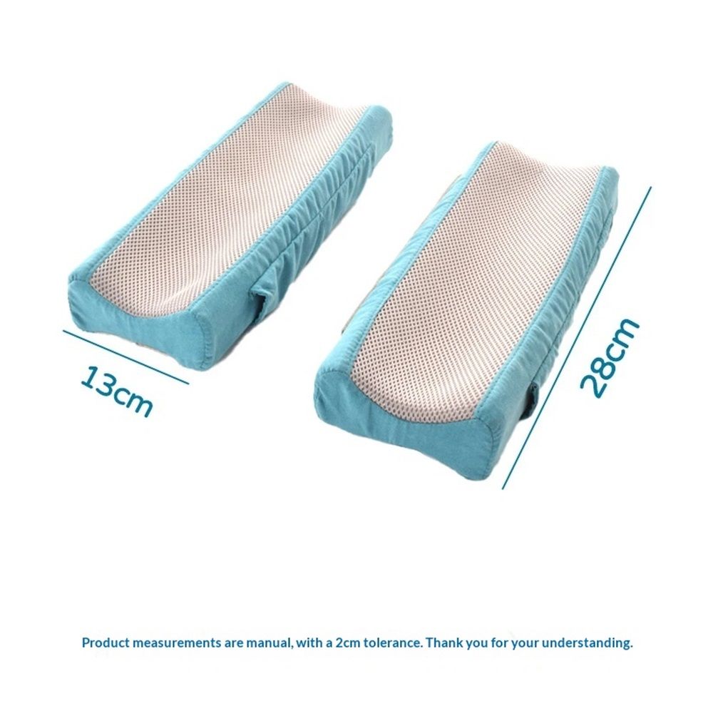 Wheelchair Armrest Covers – Soft Padded Cushions for Comfort & Support – Moisture-Wicking Fabric – Easy to Install – Fits Standard Wheelchairs