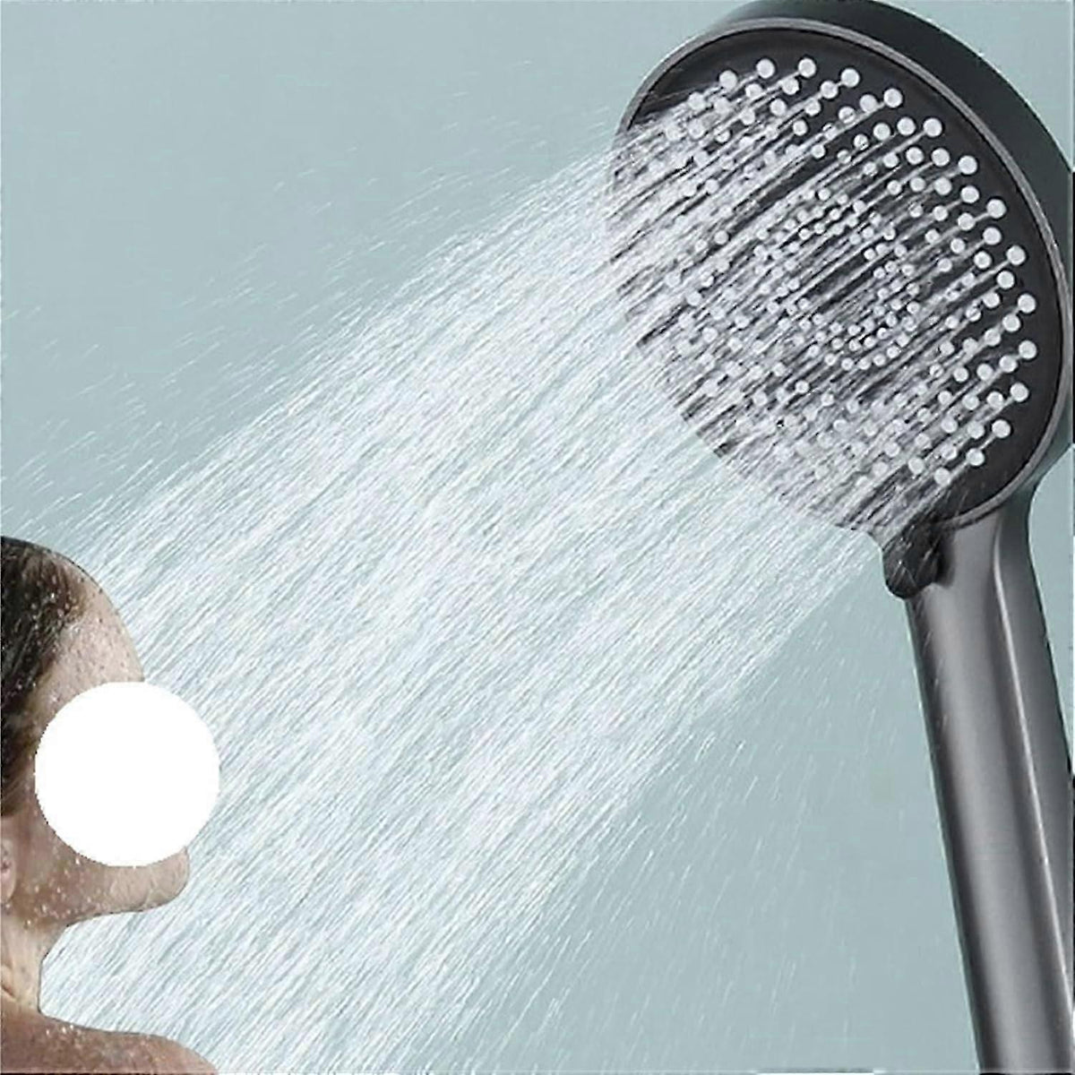Handheld Shower Head Style, Bathroom Sprinkler - Gray