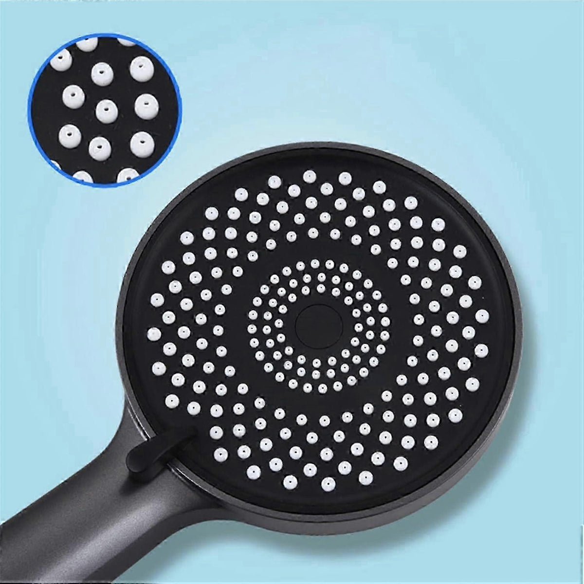 Handheld Shower Head Style, Bathroom Sprinkler - Gray