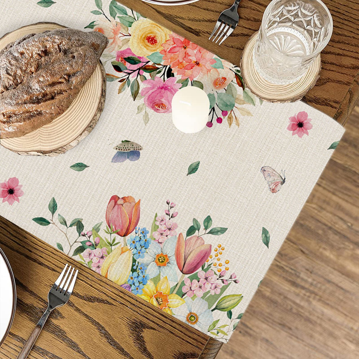 Washable Napkin Table Flag Table Runner Table Napkin Table Cloth