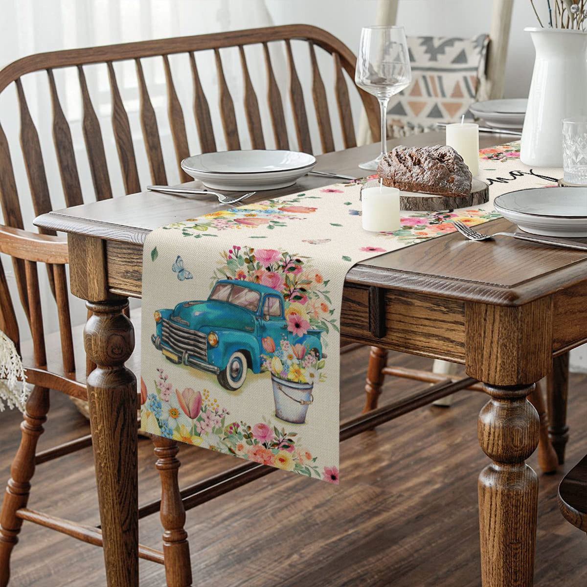 Washable Napkin Table Flag Table Runner Table Napkin Table Cloth