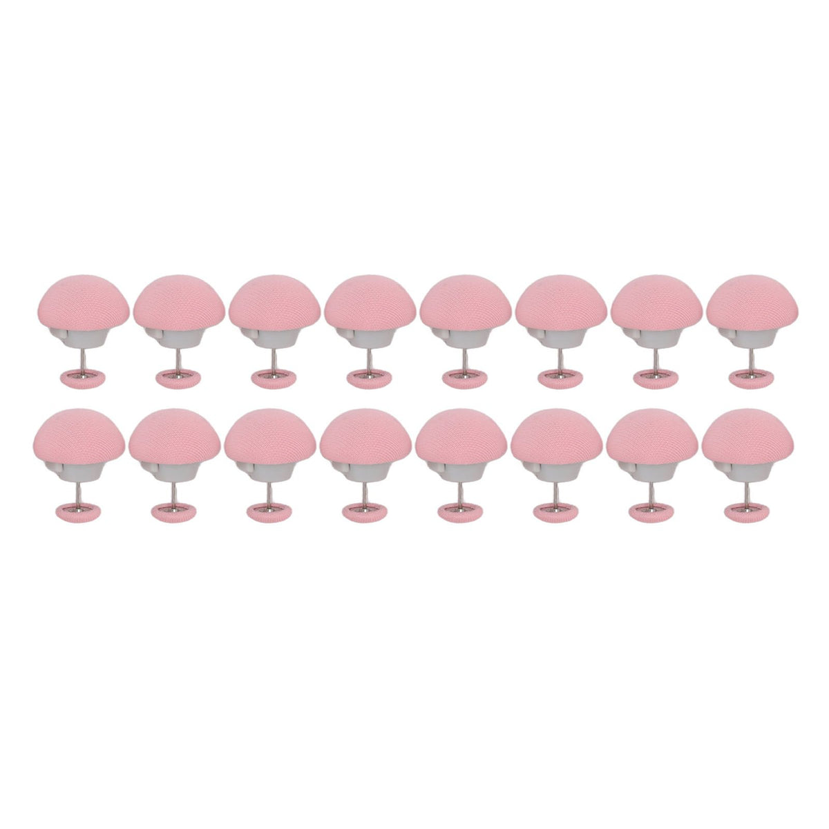 16PCS Bed Duvet Sheet Fixing Clip Mushroom Shaped Cloth Needle Plastic Quilt Fixator for Home Cushion Pink
