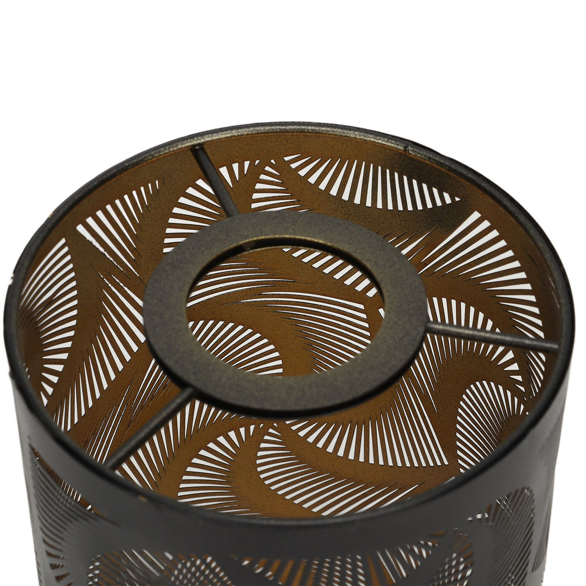 Windmill Shadow Metal Lamp Shades Hollow Carved Lampshade Modern Style Detachable Hollow Lampshade For E27 E26 Lamp Holder