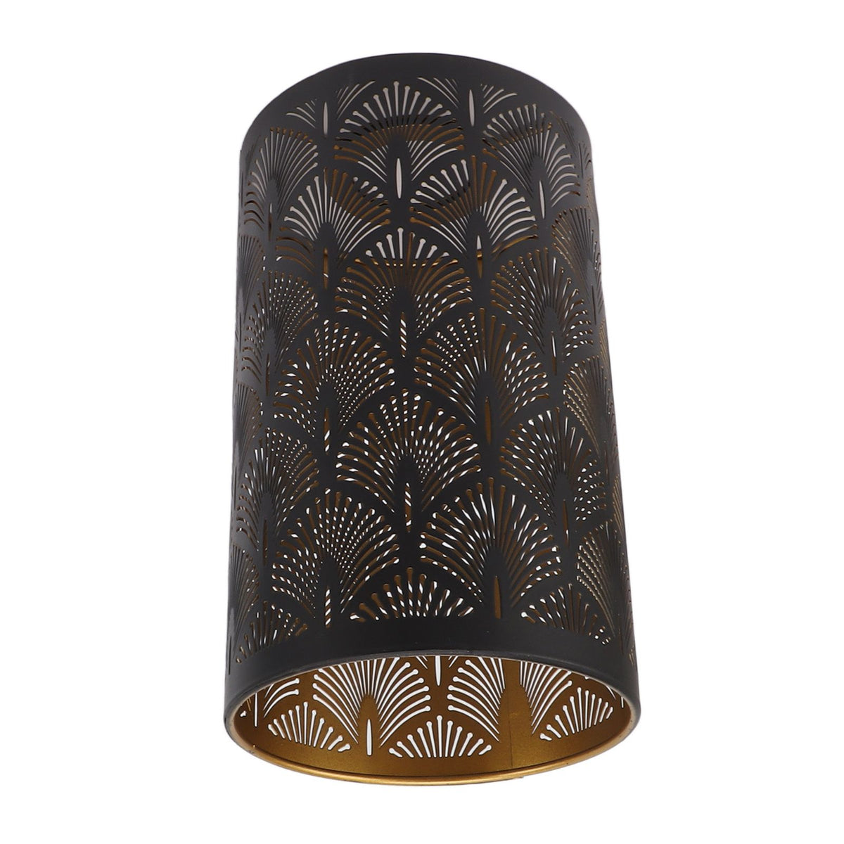 Modern Lampshade Metal Cylindrical Hollow Out E27 E26 Lamp Shade for Bedroom Living Room