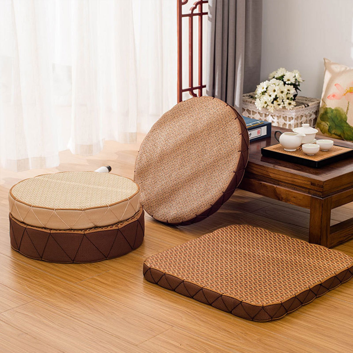 Cushion Soft Floor Pillow Throw Pillow Floor Seating Cushion for Chair Sofa Car