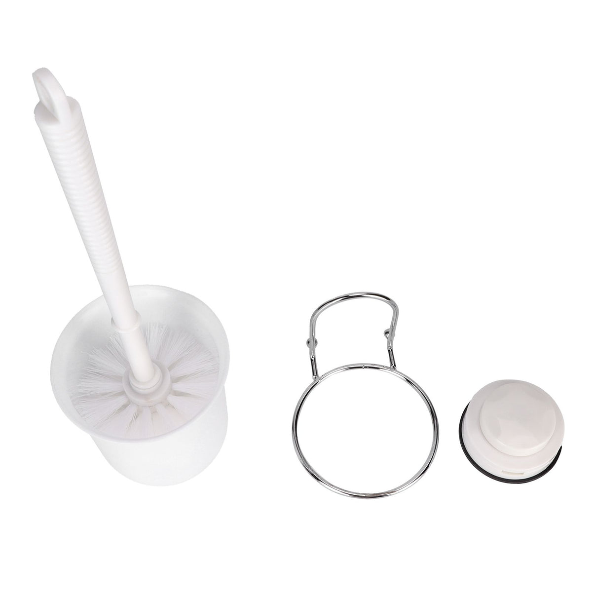 Toilet Brush and Holder WallMounted Toilet Bowl Brush Set Bathroom Cleaning Kit for Bathroom