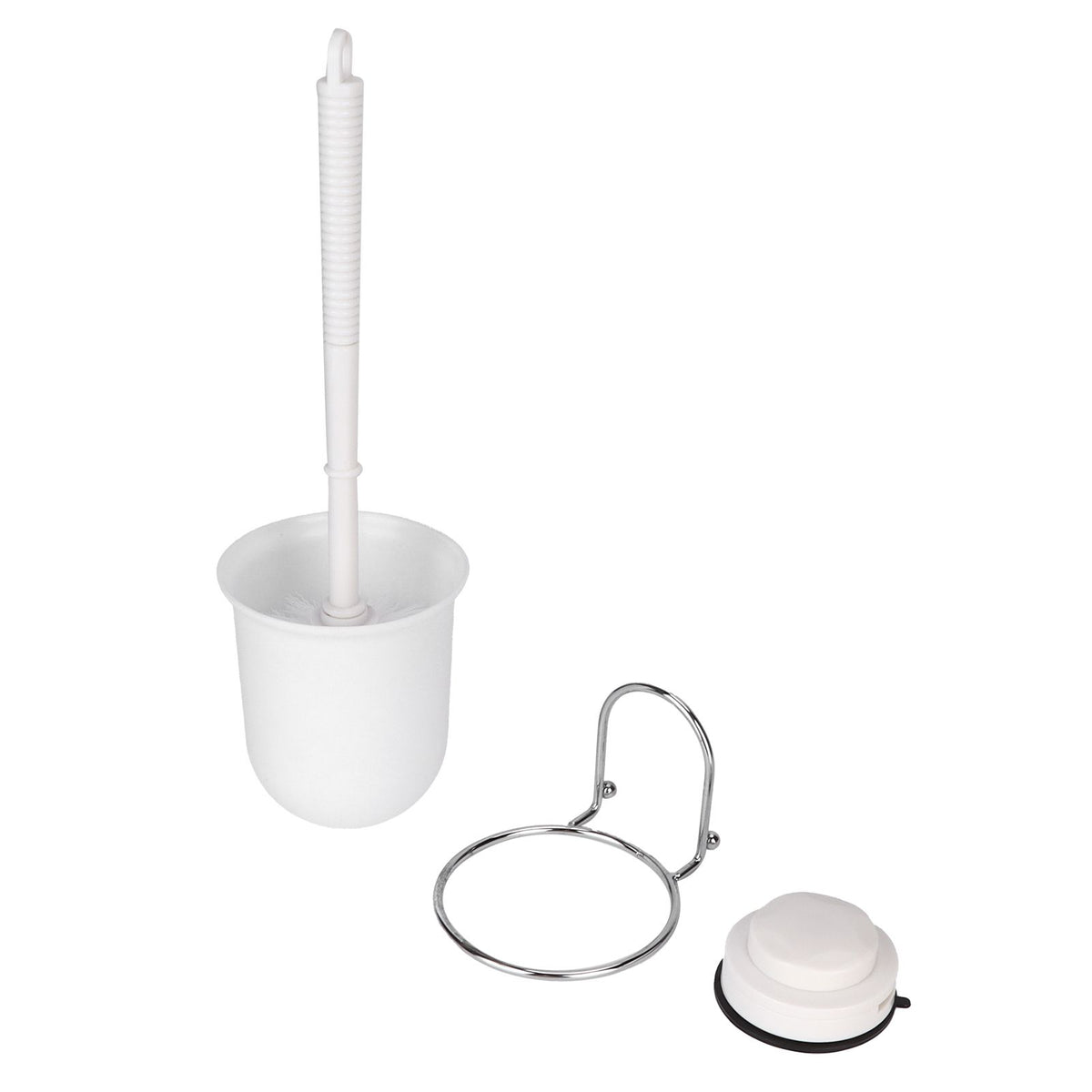 Toilet Brush and Holder WallMounted Toilet Bowl Brush Set Bathroom Cleaning Kit for Bathroom