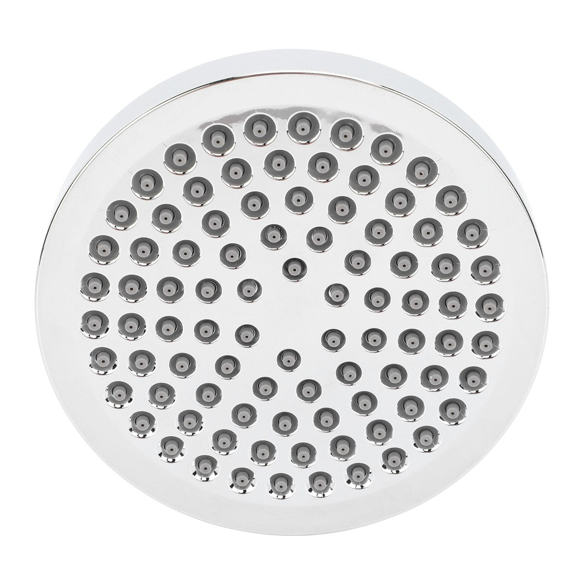 High Pressure Rain Shower Head Water Conservation Bathroom Shower Head for Household Hotel 6 Inch Silver