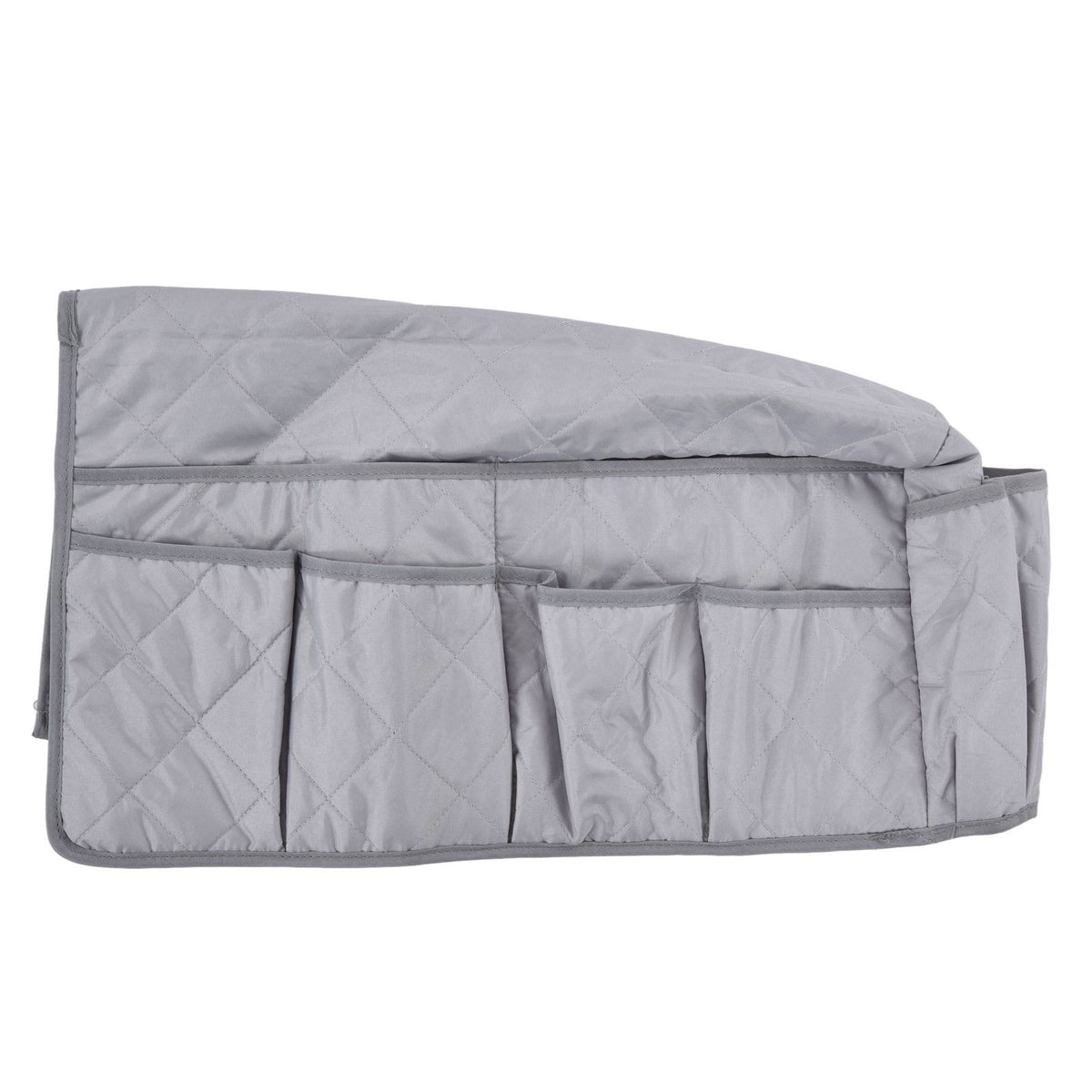 Couch Remote Holder Pocket Design Dustproof Waterproof Reasonable Layout Sofa Armrest OrganizersGrey