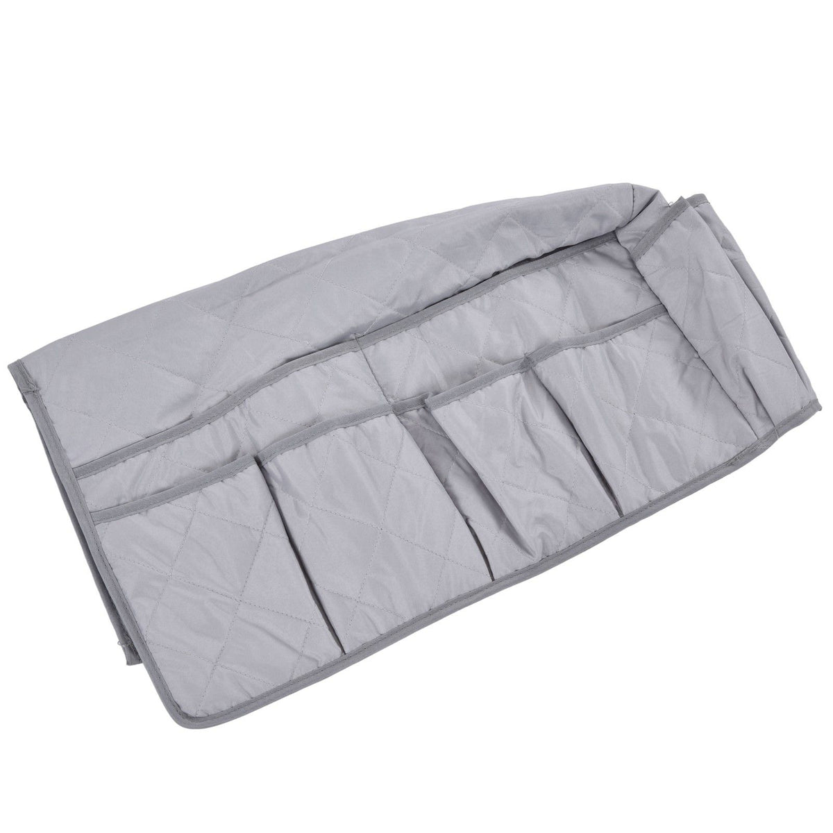 Couch Remote Holder Pocket Design Dustproof Waterproof Reasonable Layout Sofa Armrest OrganizersGrey