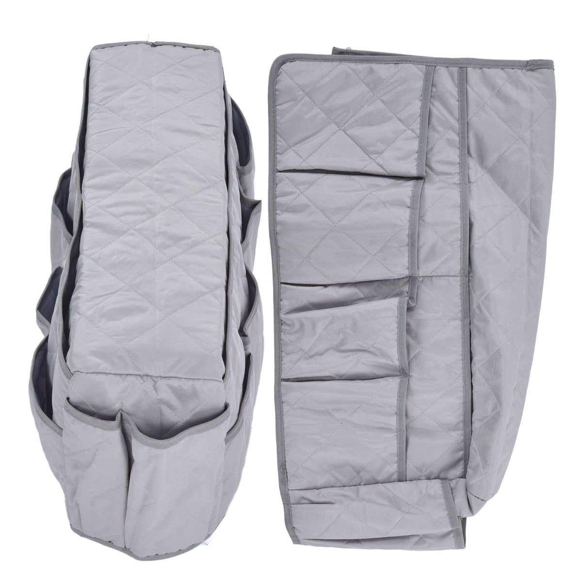 Couch Remote Holder Pocket Design Dustproof Waterproof Reasonable Layout Sofa Armrest OrganizersGrey