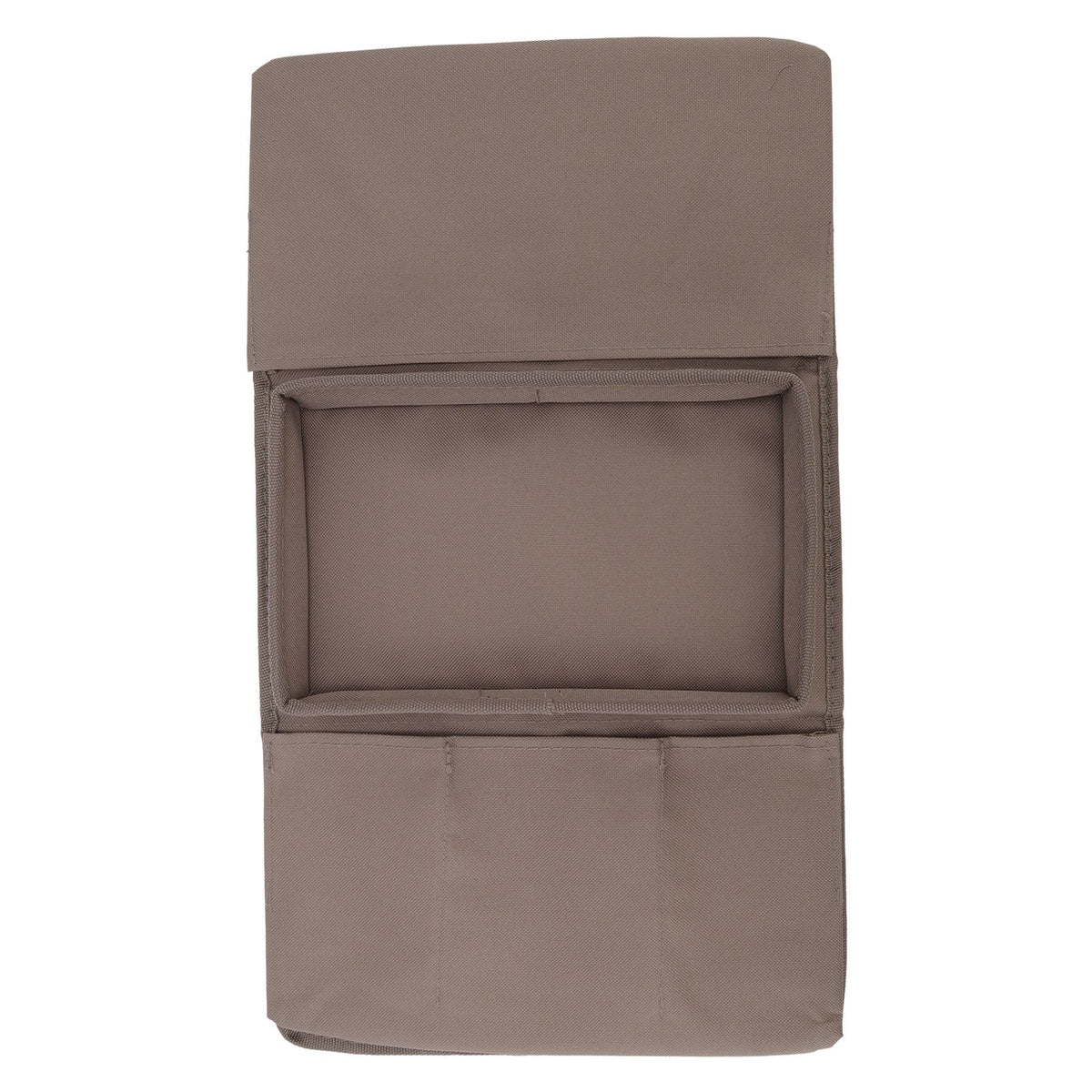 Sofa Tray Folding Arm Storage Holder Table 600D Oxford Cloth Side Pockets for Couch Coffee