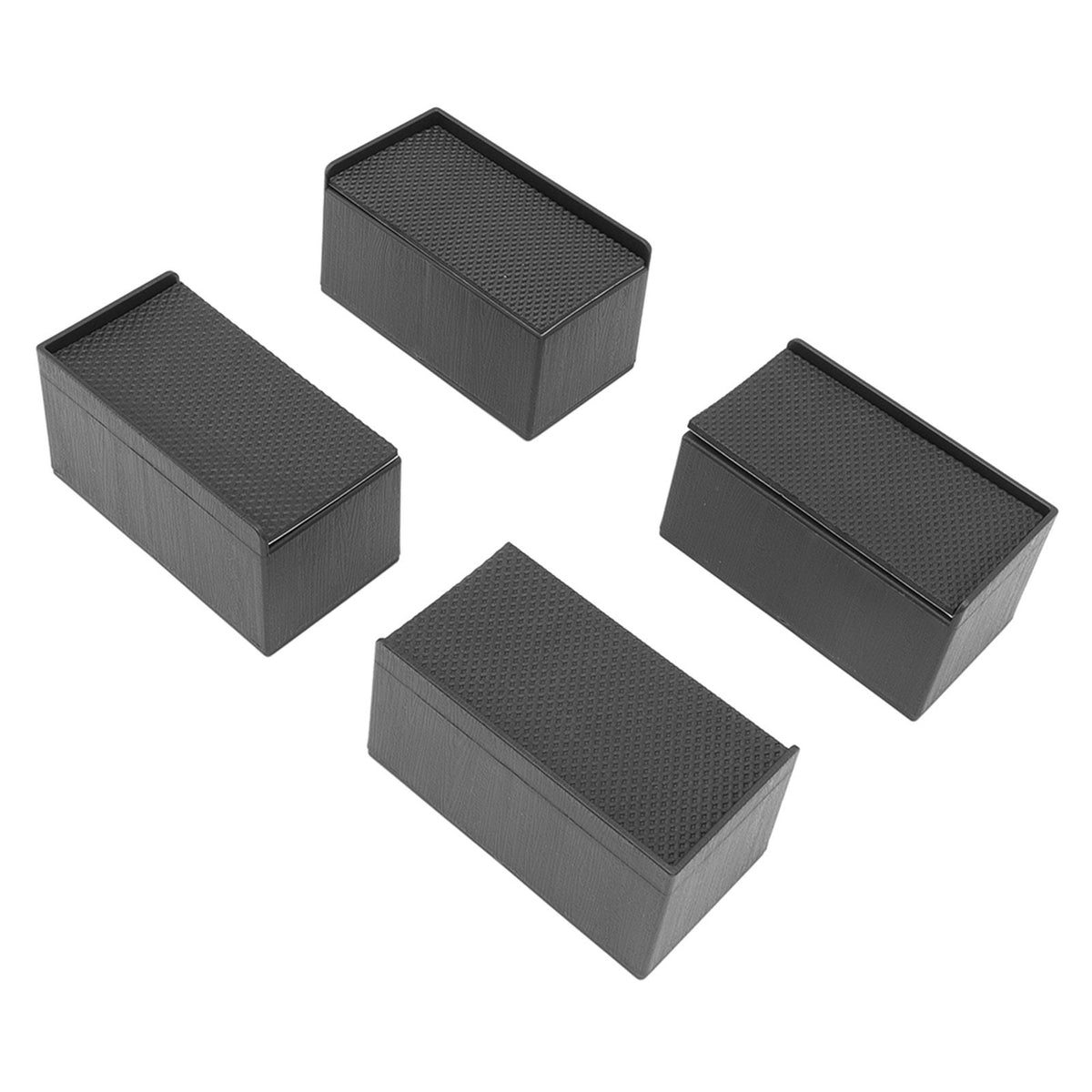 L Shape Rectangular Furniture Risers Rubber Stackable Sofa Risers for Table Couch Chair Bed