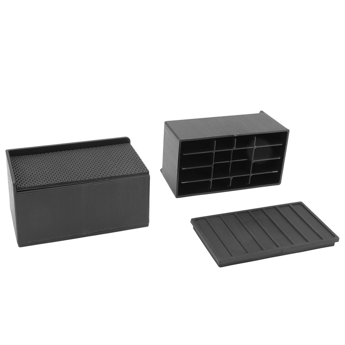 L Shape Rectangular Furniture Risers Rubber Stackable Sofa Risers for Table Couch Chair Bed