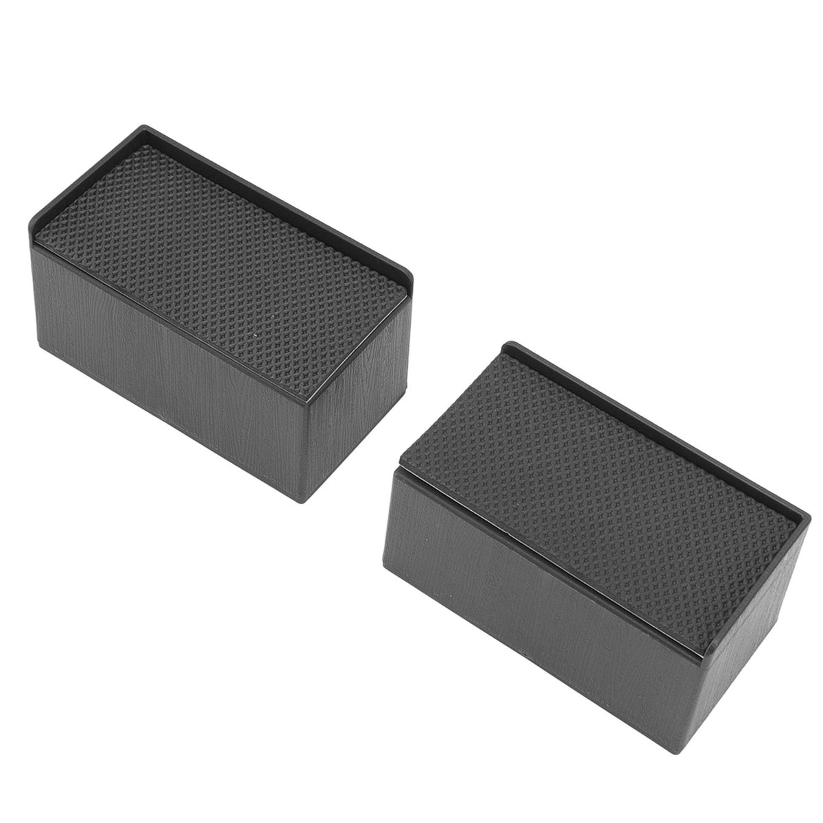 L Shape Rectangular Furniture Risers Rubber Stackable Sofa Risers for Table Couch Chair Bed