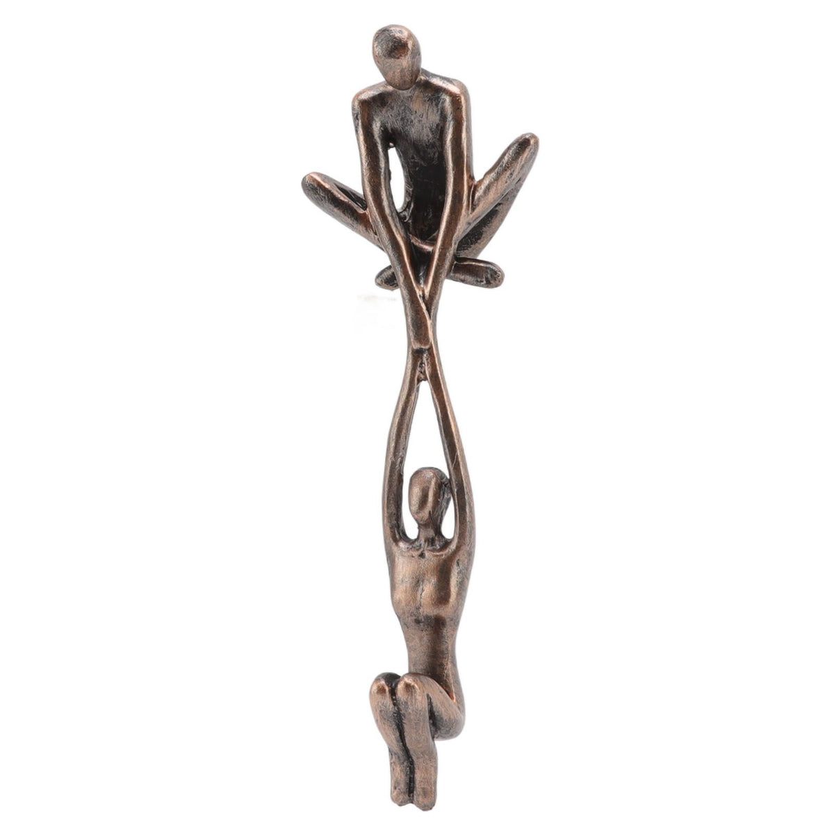 Lover Sculpture Ornament Resin Abstract Art Statue Couple Man Lifting Woman Dancing Figurine