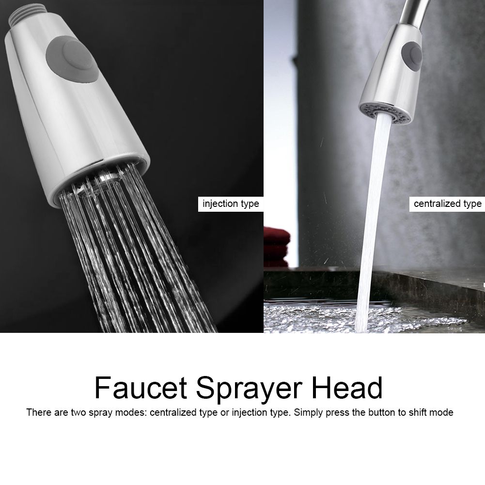 Pull Out Faucet Sprayer Kitchen Bathroom Tap Shower Spray Head Replacement Part